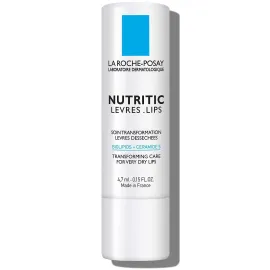 La Roche-Posay Nutritic Lip Balm for Very Dry Lips, Soothes and Repairs Chapped Lips with Shea Butter and Ceramides, 0.15 Fl Oz (Pack of 1) La Roche-Posay Nutritic Lip Balm for Very Dry Lips, Soothes and Repairs Chapped Lips with Shea Butter and Ceramides, 0.15 Fl Oz (Pack of 1)