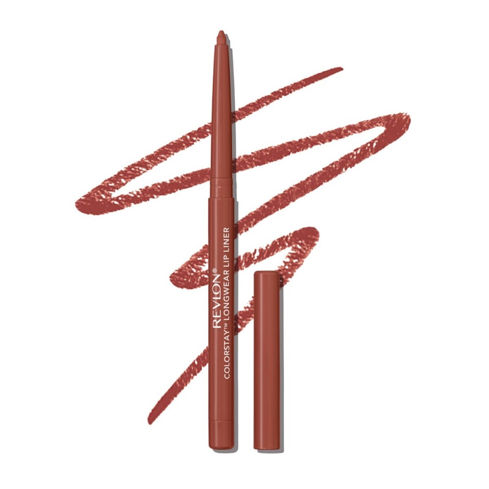 Revlon Colorstay Lip Liner Makeup with Built-In Sharpener, Longwear Rich Colors, Smooth Application, 635 Sienna, 0.01 oz Revlon Colorstay Lip Liner Makeup with Built-In Sharpener, Longwear Rich Colors, Smooth Application, 635 Sienna, 0.01 oz