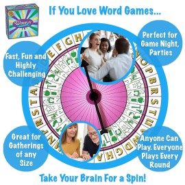 Wordplay - The Ultimate Fast-Paced Word Challenge Board Game for Family & Friends - Adult & Family Game Night Fun Wordplay - The Ultimate Fast-Paced Word Challenge Board Game for Family & Friends - Adult & Family Game Night Fun