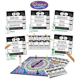Wordplay - The Ultimate Fast-Paced Word Challenge Board Game for Family & Friends - Adult & Family Game Night Fun Wordplay - The Ultimate Fast-Paced Word Challenge Board Game for Family & Friends - Adult & Family Game Night Fun
