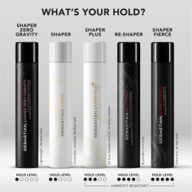 Sebastian Professional Shaper Fierce Mini Hairspray | Strong, Ultra-Firm, All Day Hold | Travel Size, 1.5 oz Sebastian Professional Shaper Fierce Mini Hairspray | Strong, Ultra-Firm, All Day Hold | Travel Size, 1.5 oz