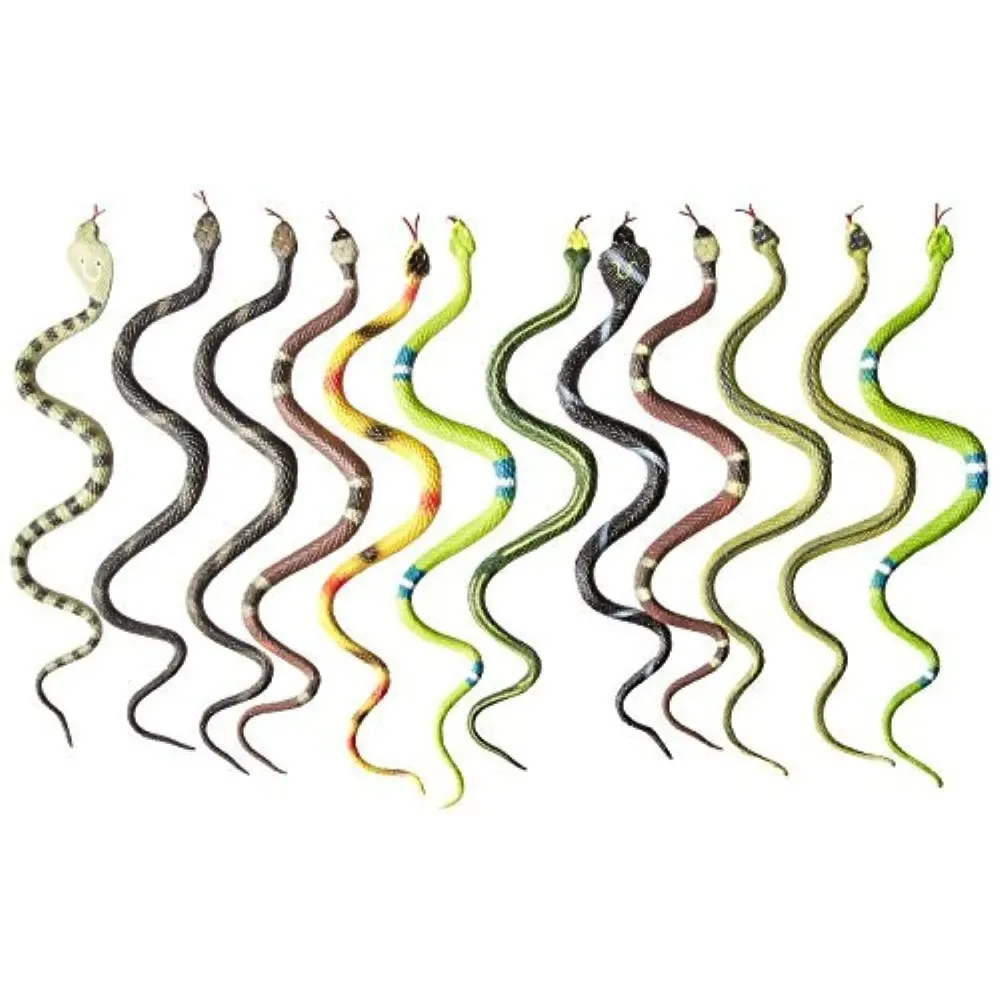 Rhode Island Novelty 14 Rain Forest Snakes | Assorted Designs | Set of 12 Rhode Island Novelty 14 Rain Forest Snakes | Assorted Designs | Set of 12