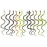 Rhode Island Novelty 14 Rain Forest Snakes | Assorted Designs | Set of 12