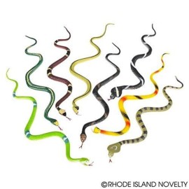 Rhode Island Novelty 14 Rain Forest Snakes | Assorted Designs | Set of 12 Rhode Island Novelty 14 Rain Forest Snakes | Assorted Designs | Set of 12