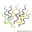Rhode Island Novelty 14 Rain Forest Snakes | Assorted Designs | Set of 12