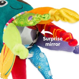 Lamaze Clip On Car Seat and Stroller Toy - Captain Calamari - Crinkle Car Seat Toys and Stroller Toys - Sensory Toys for Babies - Travel Toys for Car - Infant Toys Ages 0 Months and Up Lamaze Clip On Car Seat and Stroller Toy - Captain Calamari - Crinkle Car Seat Toys and Stroller Toys - Sensory Toys for Babies - Travel Toys for Car - Infant Toys Ages 0 Months and Up