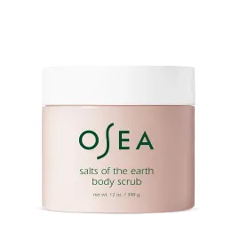 OSEA Salts of the Earth Body Scrub 12 oz - Pink Himalayan Salt Scrub - Gentle Body Exfoliation Skincare - Ideal Spa Gift for Pampering - Clean Beauty & Vegan Body Care OSEA Salts of the Earth Body Scrub 12 oz - Pink Himalayan Salt Scrub - Gentle Body Exfoliation Skincare - Ideal Spa Gift for Pampering - Clean Beauty & Vegan Body Care