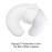 Boppy Original Nursing Pillow Liner, Bright White, Machine Washable and Wipeable, Extends Time Between Washes, Liner Only