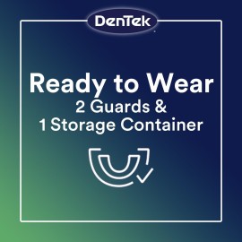 DenTek Comfort-Fit Dental Guard For Nighttime Teeth Grinding, Comfort-Fit Guard, 2 count(Pack of 1) DenTek Comfort-Fit Dental Guard For Nighttime Teeth Grinding, Comfort-Fit Guard, 2 count(Pack of 1)