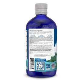 Nordic Naturals Arctic Cod Liver Oil, Orange - 16 oz - 1060 mg Total Omega-3s with EPA & DHA - Heart & Brain Health, Healthy Immunity, Overall Wellness - Non-GMO - 96 Servings Nordic Naturals Arctic Cod Liver Oil, Orange - 16 oz - 1060 mg Total Omega-3s with EPA & DHA - Heart & Brain Health, Healthy Immunity, Overall Wellness - Non-GMO - 96 Servings
