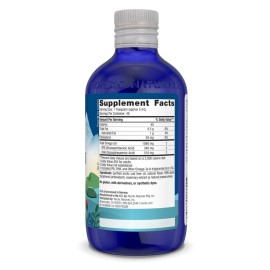 Nordic Naturals Arctic Cod Liver Oil, Lemon - 8 oz - 1060 mg Total Omega-3s with EPA & DHA - Heart & Brain Health, Healthy Immunity, Overall Wellness - Non-GMO - 48 Servings