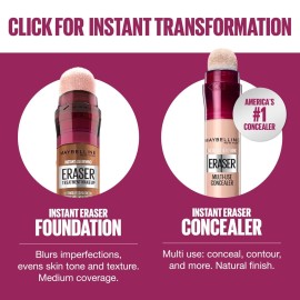 Maybelline Instant Age Rewind Eraser Treatment Makeup with SPF 18, Anti Aging Concealer Infused with Goji Berry and Collagen, Creamy Ivory, 1 Count Maybelline Instant Age Rewind Eraser Treatment Makeup with SPF 18, Anti Aging Concealer Infused with Goji Berry and Collagen, Creamy Ivory, 1 Count