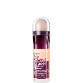 Maybelline Instant Age Rewind Eraser Treatment Makeup with SPF 18, Anti Aging Concealer Infused with Goji Berry and Collagen, Pure Beige, 1 Count