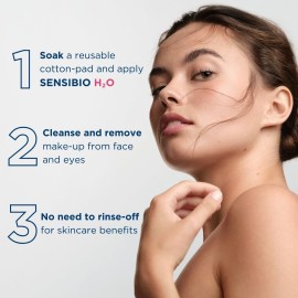 Bioderma - Sensibio - H2O Micellar Water - Makeup Remover Cleanser - Face Cleanser for Sensitive Skin Bioderma - Sensibio - H2O Micellar Water - Makeup Remover Cleanser - Face Cleanser for Sensitive Skin