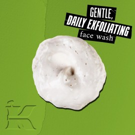 Kiehl\'s Rare Earth Deep Pore Daily Cleanser, Gentle Exfoliating Face Wash for Oily Skin, Detoxifies & Exfoliates Skin, Minimizes Pores, with Amazonian White Clay, Fragrance-free - 5 fl oz