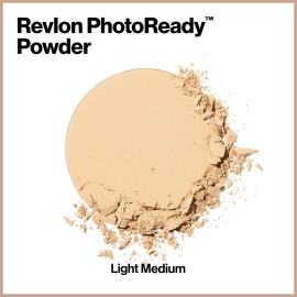 Revlon PhotoReady Blurring Face Powder Makeup, Longwear Medium-Full Coverage with Flawless Finish, Shine & Oil-Free, 020 Light Medium, 0.25 oz Revlon PhotoReady Blurring Face Powder Makeup, Longwear Medium-Full Coverage with Flawless Finish, Shine & Oil-Free, 020 Light Medium, 0.25 oz