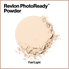 Revlon PhotoReady Blurring Face Powder Makeup, Longwear Medium-Full Coverage with Flawless Finish, Shine & Oil-Free, 010 Fair Light, 0.25 oz