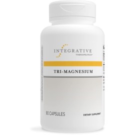 Integrative Therapeutics Tri-Magnesium - Supports Healthy Bones & Teeth* - Supports Cardiovascular & Neurological Function* - Promotes Calm* - 90 Capsules