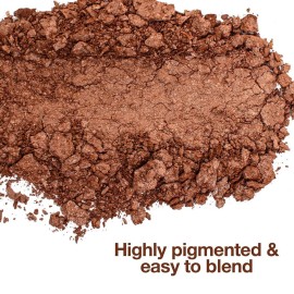 Palladio Baked Bronzer, Highly Pigmented and Easy to Blend, Shimmery Bronzed Glow, Use Dry or Wet, Lasts all day long, Provides Rich Tanning Color Finish, Powder Compact, Illuminating Tan Palladio Baked Bronzer, Highly Pigmented and Easy to Blend, Shimmery Bronzed Glow, Use Dry or Wet, Lasts all day long, Provides Rich Tanning Color Finish, Powder Compact, Illuminating Tan