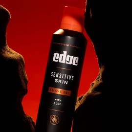 Edge Shaving Gel for Men, Sensitive Skin with Aloe, (6 Pack) - Shave Gel For Men That Moisturizes, Protects and Soothes To Help Reduce Skin Irritation Edge Shaving Gel for Men, Sensitive Skin with Aloe, (6 Pack) - Shave Gel For Men That Moisturizes, Protects and Soothes To Help Reduce Skin Irritation