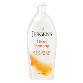 Jergens Ultra Healing Dry Skin Lotion, Hand and Body Moisturizer for Quick Absorption into Extra Dry Skin with Hydralucence Blend, Vitamins C, E and B5, 32oz Jergens Ultra Healing Dry Skin Lotion, Hand and Body Moisturizer for Quick Absorption into Extra Dry Skin with Hydralucence Blend, Vitamins C, E and B5, 32oz