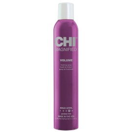 CHI Magnified Volume Finishing Hair Spray, Boosts Volume & Body For Maximum Fullness, Builds Resilience & Strength & Adds Shine, 12 Oz