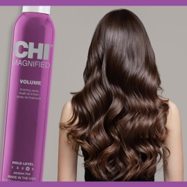CHI Magnified Volume Finishing Hair Spray, Boosts Volume & Body For Maximum Fullness, Builds Resilience & Strength & Adds Shine, 12 Oz CHI Magnified Volume Finishing Hair Spray, Boosts Volume & Body For Maximum Fullness, Builds Resilience & Strength & Adds Shine, 12 Oz