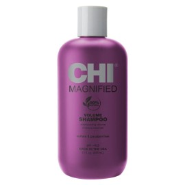 CHI Magnified Volume Shampoo, Boosts Volume & Body & Builds Strength & Shine, Great For Fine Hair, Sulfate, Paraben, & Cruelty-Free, 12 Oz CHI Magnified Volume Shampoo, Boosts Volume & Body & Builds Strength & Shine, Great For Fine Hair, Sulfate, Paraben, & Cruelty-Free, 12 Oz