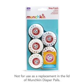 Munchkin Arm and Hammer Nursery Fresheners, Assorted Scents of Lavender or Citrus, 5 Count Munchkin Arm and Hammer Nursery Fresheners, Assorted Scents of Lavender or Citrus, 5 Count