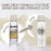 Punky Temporary Hair and Body Glitter Spray, Gold/Silver -Lightweight Shimmery Hairspray for Hair, Skin, and Clothes, Sparkly Glow for Parties & Events, 3.5 oz
