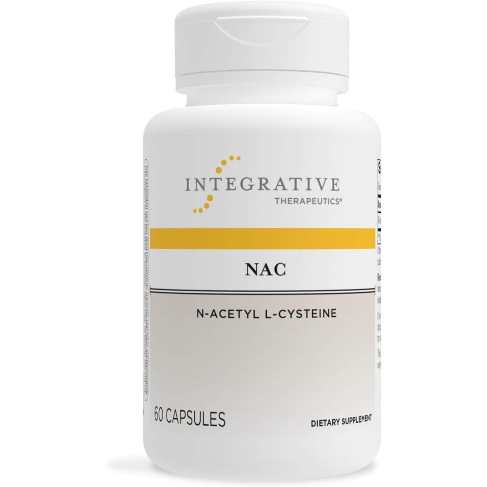 Integrative Therapeutics NAC - Supports Healthy Respiratory & Lung Function* - Supports Production of Glutathione* - 60 Capsules