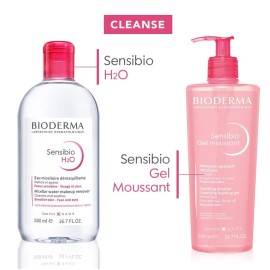Bioderma Sensibio H2O Micellar Water, Makeup Remover, Gentle for Skin, Fragrance-Free & Alcohol-Free, No Rinse Skincare with Micellar Technology for Normal To Sensitive Skin Types Bioderma Sensibio H2O Micellar Water, Makeup Remover, Gentle for Skin, Fragrance-Free & Alcohol-Free, No Rinse Skincare with Micellar Technology for Normal To Sensitive Skin Types