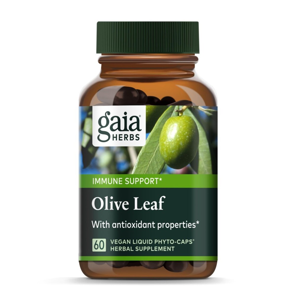 Gaia Herbs Olive Leaf - Traditional Immune Health Support - Immune System Supplement with Olive Leaf Extract and Oleuropein - 60 Vegan Liquid Phyto-Caps Gaia Herbs Olive Leaf - Traditional Immune Health Support - Immune System Supplement with Olive Leaf Extract and Oleuropein - 60 Vegan Liquid Phyto-Caps
