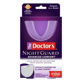 The Doctor\'s NightGuard, Mouth Guard for Grinding Teeth, Dental Guard for Bruxism, Night Guard for Teeth, 1 Pack