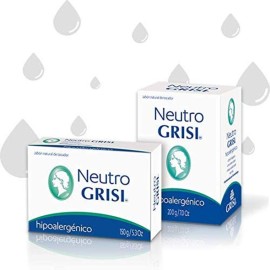 6pk - Neutral Soap - Hypoallergenic - Jabon Neutro - Grisi 6pk - Neutral Soap - Hypoallergenic - Jabon Neutro - Grisi