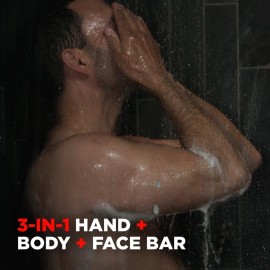 Dove Men+Care Body Soap and Face Bar More Moisturizing Than Bar Soap Deep Clean Effectively Washes Away Bacteria, Nourishes Your Skin 3.75 Ounce (Pack of 6) Dove Men+Care Body Soap and Face Bar More Moisturizing Than Bar Soap Deep Clean Effectively Washes Away Bacteria, Nourishes Your Skin 3.75 Ounce (Pack of 6)