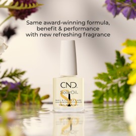 CND SolarOil Cuticle Oil, Natural Blend Of Jojoba, Vitamin E, Rice Bran and Sweet Almond Oils, Moisturizes and Conditions Skin, Pack Of 1, 0.25 Fl Oz CND SolarOil Cuticle Oil, Natural Blend Of Jojoba, Vitamin E, Rice Bran and Sweet Almond Oils, Moisturizes and Conditions Skin, Pack Of 1, 0.25 Fl Oz