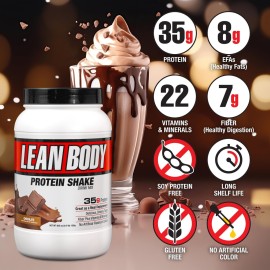 Labrada Nutrition Lean Body Hi-Protein Meal Replacement Shake, Chocolate, 2.47 Pound Tub(Pack of 1) Labrada Nutrition Lean Body Hi-Protein Meal Replacement Shake, Chocolate, 2.47 Pound Tub(Pack of 1)