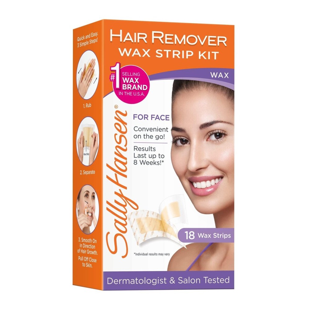 Sally Hansen Wax Kit Strip Kit 18 Count (Pack of 1) Sally Hansen Wax Kit Strip Kit 18 Count (Pack of 1)