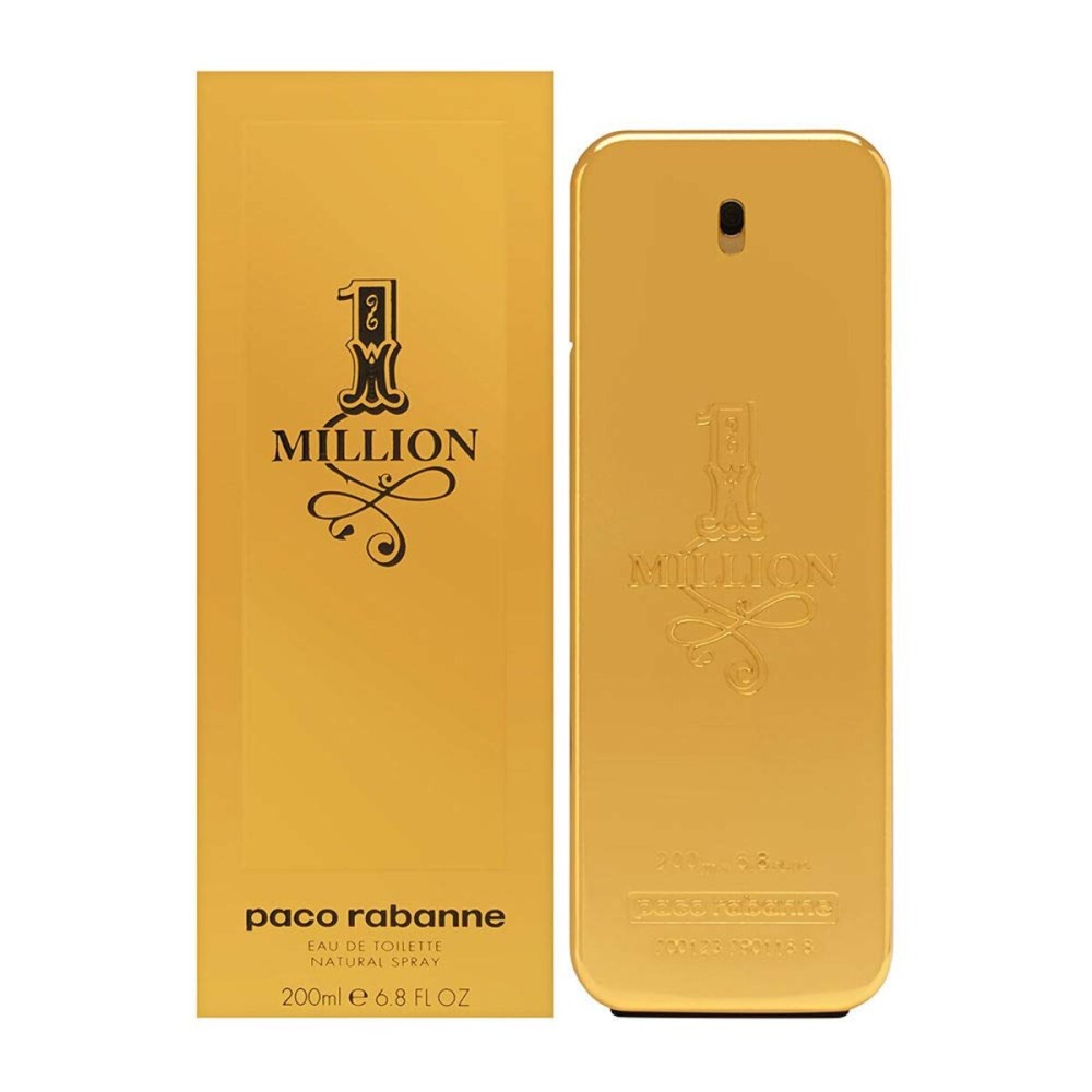 Paco Rabanne 1 Million Fragrance For Men - Fresh And Spicy Notes Of Amber, Leather Tangerine Adds A Touch Irresistible Seduction Ideal With Rebellious Charm Edt Spray 6.8 Oz Paco Rabanne 1 Million Fragrance For Men - Fresh And Spicy Notes Of Amber, Leather Tangerine Adds A Touch Irresistible Seduction Ideal With Rebellious Charm Edt Spray 6.8 Oz