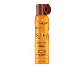 L\'Oreal Paris Sublime Bronze Self Tanning Mist, Medium to Natural Spray Tan, 4.6 oz
