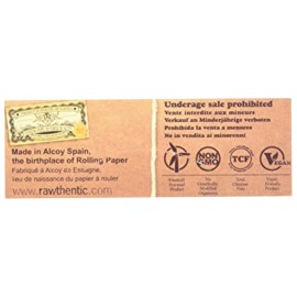 Raw Unrefined Classic 1.25 1 1/4 Size Cigarette Rolling Papers Full Box of 24 Pack Raw Unrefined Classic 1.25 1 1/4 Size Cigarette Rolling Papers Full Box of 24 Pack