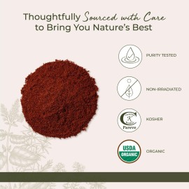 Starwest Botanicals Organic Cayenne Pepper Powder 35k HU - Adds Heat, Red Pepper Spice for Seasoning & Marinades, Derived from Capsaicin, Certified Kosher, Non-GMO - Bulk 1 lb Bag Starwest Botanicals Organic Cayenne Pepper Powder 35k HU - Adds Heat, Red Pepper Spice for Seasoning & Marinades, Derived from Capsaicin, Certified Kosher, Non-GMO - Bulk 1 lb Bag
