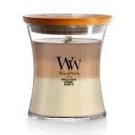WoodWick Caf Sweets Scented Medium Hourglass Candle, Crackles as it Burns, Perfect for Gifting or Home dcor, 9.7oz