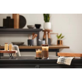 WoodWick Caf Sweets Scented Medium Hourglass Candle, Crackles as it Burns, Perfect for Gifting or Home dcor, 9.7oz WoodWick Caf Sweets Scented Medium Hourglass Candle, Crackles as it Burns, Perfect for Gifting or Home dcor, 9.7oz