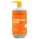 Alaffia EveryDay Shea Body Wash, Naturally Moisturizing Cleanser for All Skin Types with Fair Trade Shea Butter, Neem & Coconut Oil, Unscented, 32 fl oz
