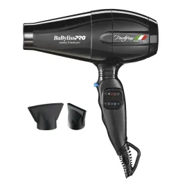BaBylissPRO Hair Dryer, Nano Titanium Portofino 2000-Watt Blow Dryer, Hair Styling & Appliances, Black, BPOR1