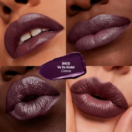 Revlon Super Lustrous Lipstick, Creamy Formula For Soft, Fuller-Looking Lips, Moisturized Feel, 663 Va Va Violet, 0.15 oz Revlon Super Lustrous Lipstick, Creamy Formula For Soft, Fuller-Looking Lips, Moisturized Feel, 663 Va Va Violet, 0.15 oz
