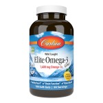 Carlson - Elite Omega-3 Gems, 1600 mg Omega-3s, Heart, Brain & Vision Support, Wild Caught, Orange, 180 soft gels