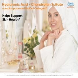 Doctor\'s Best Hyaluronic Acid with Chondroitin Sulfate, Featuring BioCell Collagen, Non-GMO, Gluten Free, Soy Free, Joint Support, 180 Count (Pack of 1) Doctor\'s Best Hyaluronic Acid with Chondroitin Sulfate, Featuring BioCell Collagen, Non-GMO, Gluten Free, Soy Free, Joint Support, 180 Count (Pack of 1)